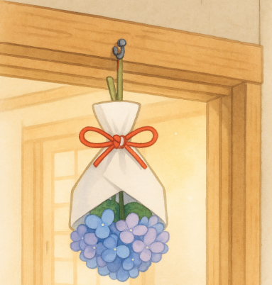 紫陽花のおまじない